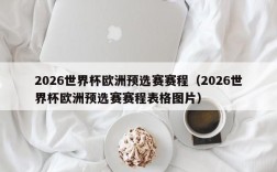 2026世界杯欧洲预选赛赛程（2026世界杯欧洲预选赛赛程表格图片）